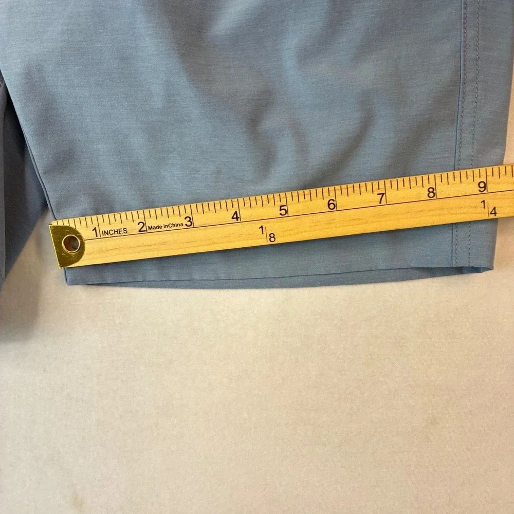 Faherty All Day Shorts Mens 30 Blue Hybrid Quick Dry Stretch‎ performance